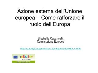 Azione esterna dell’Unione europea – Come rafforzare il ruolo dell’Europa