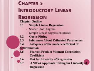 Chapter 3: Introductory Linear Regression