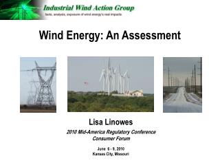 Lisa Linowes 2010 Mid-America Regulatory Conference Consumer Forum
