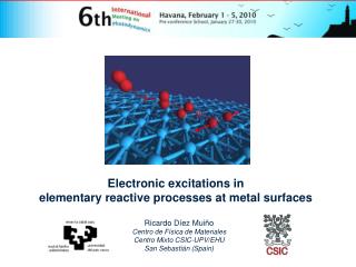 Electronic excitations in elementary reactive processes at metal surfaces