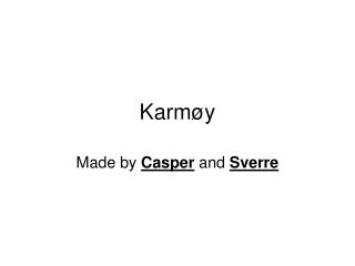 Karmøy