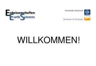 WILLKOMMEN!