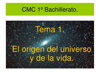 CMC 1º Bachillerato.