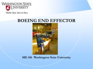 BOEING END EFFECTOR