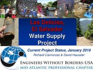 Las Delicias , El Salvador Water Supply Project