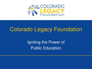 Colorado Legacy Foundation