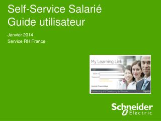 Self-Service Salarié Guide utilisateur