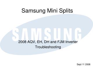 Samsung Mini Splits