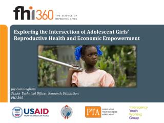 Exploring the Intersection of Adolescent Girls’ Reproductive Health and Economic Empowerment