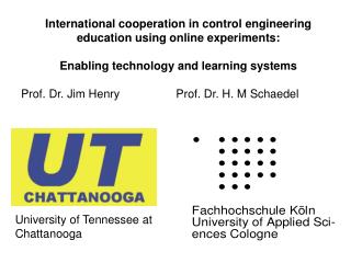 International cooperation in control engineering education using online experiments: