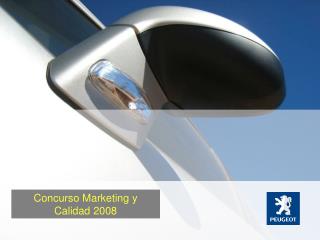 Concurso Marketing y Calidad 2008