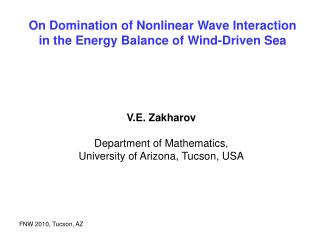 On Domination of Nonlinear Wave Interaction in the Energy Balance of Wind-Driven Sea