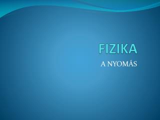 FIZIKA