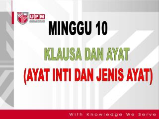 MINGGU 10