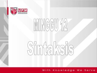 MINGGU 12