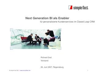 Next Generation BI als Enabler