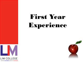 First Year Experience