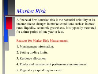 Market Risk