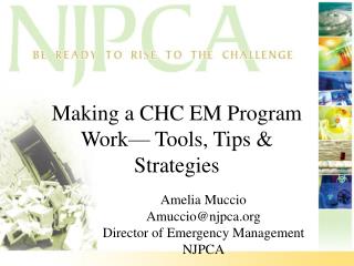 Making a CHC EM Program Work— Tools, Tips &amp; Strategies
