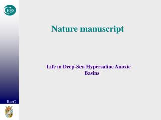 Nature manuscript