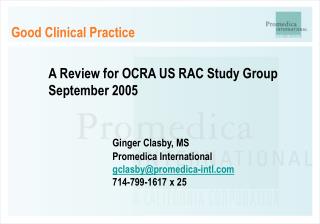 Good Clinical Practice