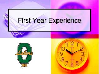 First Year Experience