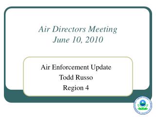 Air Directors Meeting June 10, 2010