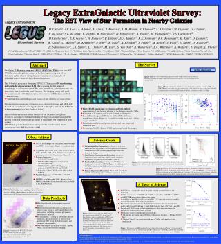 Legacy ExtraGalactic Ultraviolet Survey: