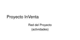 Proyecto InVenta