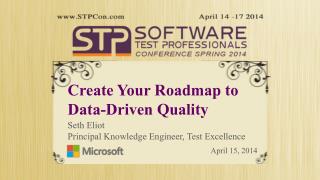 Create Your Roadmap to Data-Driven Quality