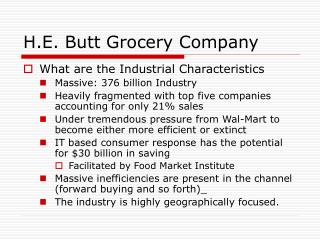 H.E. Butt Grocery Company