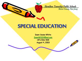 SPECIAL EDUCATION