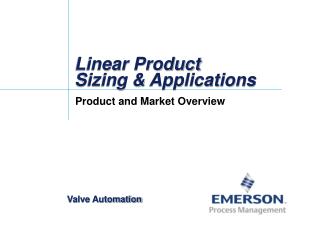 Linear Product Sizing & Applications