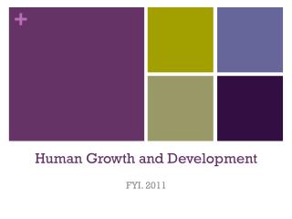 Human Growth and Development