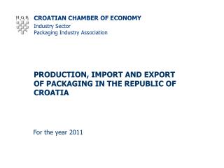 CROATIAN CHAMBER OF ECONOMY