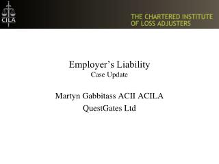 Employer’s Liability Case Update