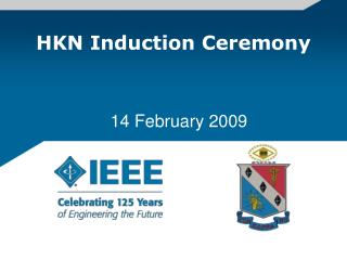 HKN Induction Ceremony