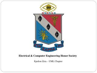 Electrical &amp; Computer Engineering Honor Society