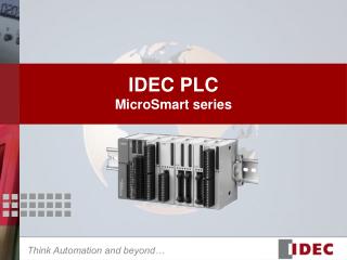 IDEC PLC MicroSmart series