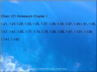 Homework Chapter 2: 2.25, 27, 29, 31, 33, 35, 37, 39, 41, 43, 45,47, 49, 53, 57,