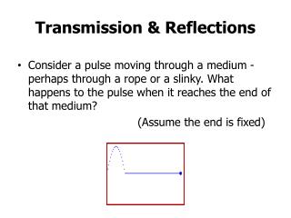 Transmission &amp; Reflections