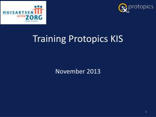 Training Protopics KIS