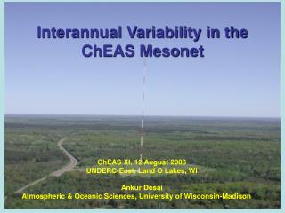 Interannual Variability in the ChEAS Mesonet