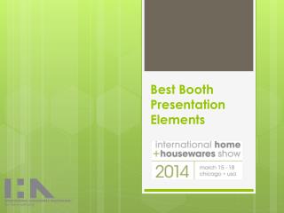 Best Booth Presentation Elements
