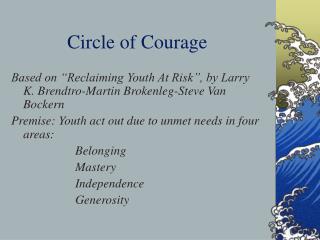 Circle of Courage