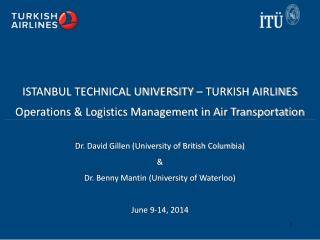 ISTANBUL TECHNICAL UNIVERSITY – TURKISH AIRLINES