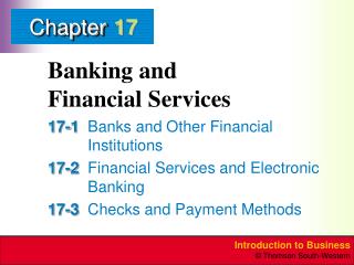 Banking and Financial Services