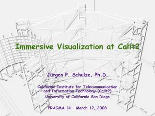 Immersive Visualization at Calit2