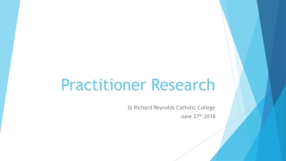 Practitioner Research