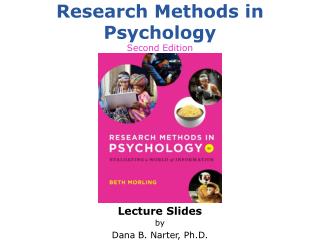 Research Methods in Psychology Second Edition